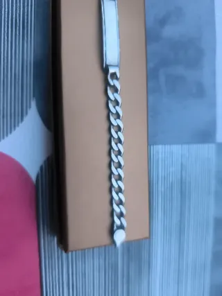 Pulsera esclava plata ley 925