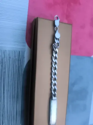 Pulsera esclava plata ley 925