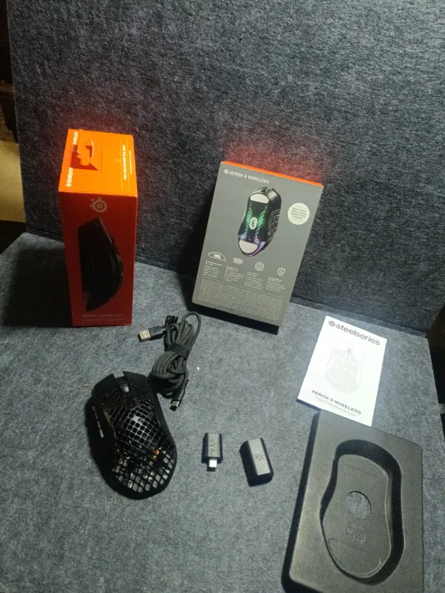 SteelSeries Aerox 9 Wireless Ratón Gaming