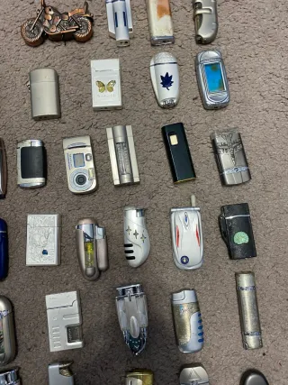 Lotto 50 accendini vintage