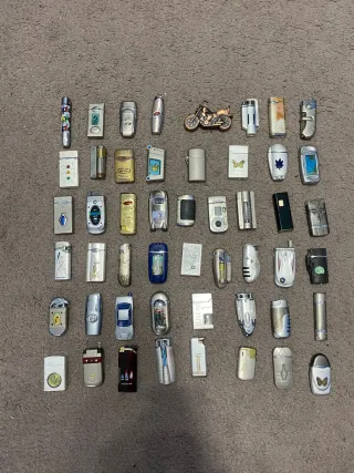 Lotto 50 accendini vintage