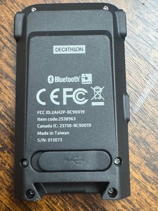 Ciclocomputer BC900 con cavo USB