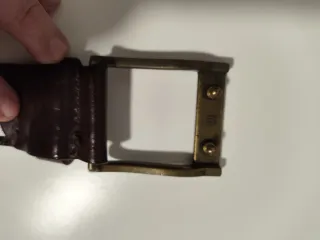 Cinturón Mango Marrón 90 cm