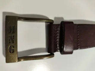 Cinturón Mango Marrón 90 cm