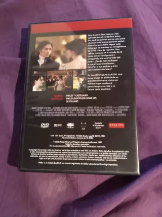 La Joven Jane Austen DVD