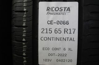 2 Pneumatici Usati Continental 215/65 R17 103V