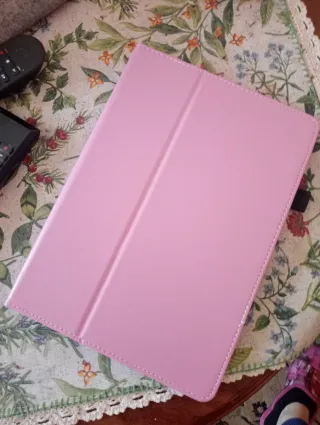 Funda para tablet rosa