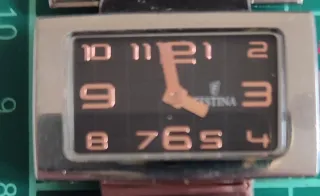 Reloj Festina Mujer Negro y Plateado