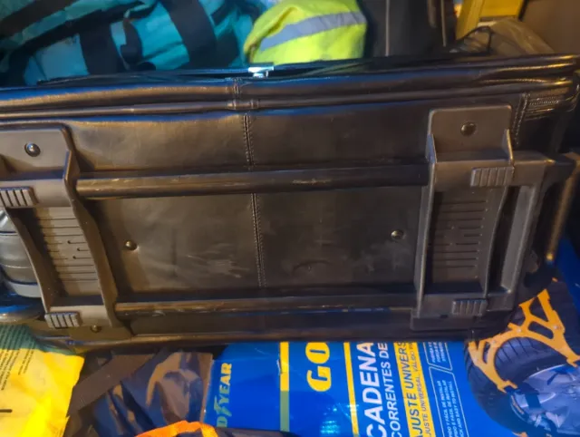 Maleta Dunhill Negra Cuero