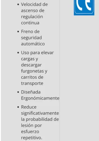 Carro eléctrico sube escaleras Cargomaster