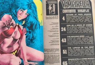 VAMPIRELLA 55 A WARREN MAGAZINE 1976 JOSE GONZALEZ