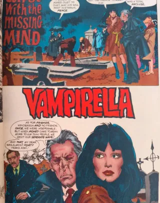 VAMPIRELLA 55 A WARREN MAGAZINE 1976 JOSE GONZALEZ