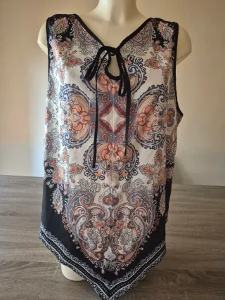 Top Shein Tirantes Estampado Talla 4XL