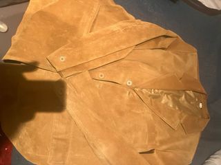 Chaqueta de ante 3/4