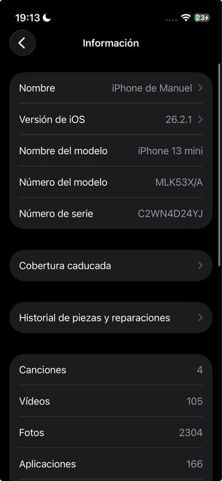 iPhone 13 mini 256 GB Blu