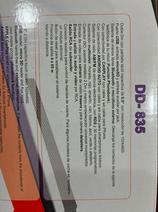 Equipo de sonido para coche NUEVO