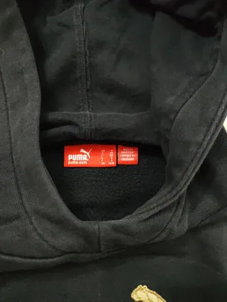 Sudadera Puma niño T8 negra