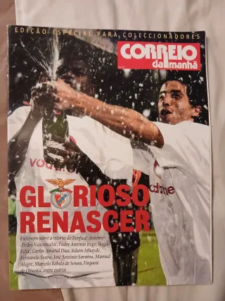 Revista. Benfica Campeão nacional 2004 / 2005.