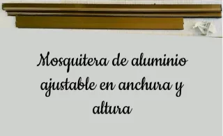 Mosquiteras de Aluminio Regulable