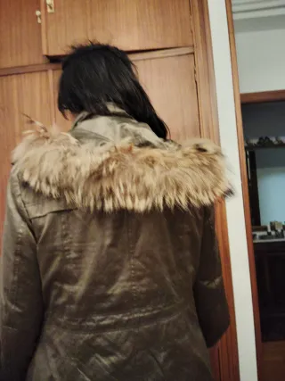 Parka Duvami verde caqui Talla 44