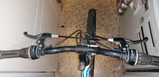Bicicleta Montaña Doble Suspensión sin sillin