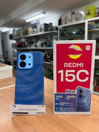 Xiaomi Redmi 15C 256GB Azul