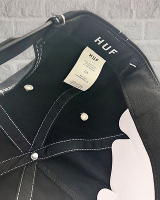 HUF gorra snapback negra ajustable nueva skate