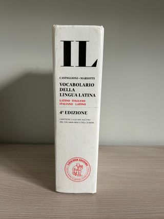 Il vocabolario della lingua latina. Latino-ital...