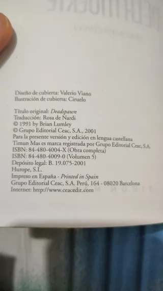 Engendro de la Muerte Briam Lumley Vampiros