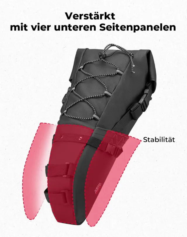 Alforja KEMIMOTO 11L para sillín de bici
