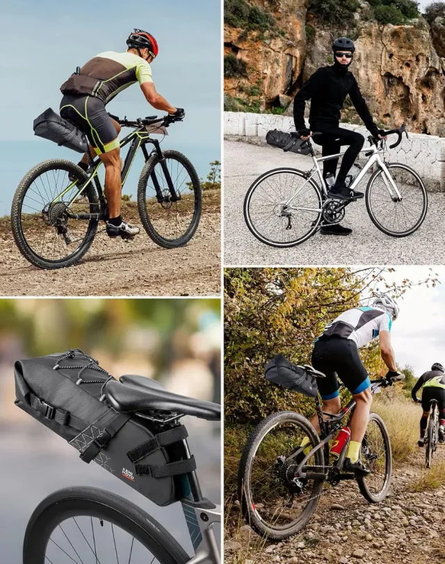 Alforja KEMIMOTO 11L para sillín de bici