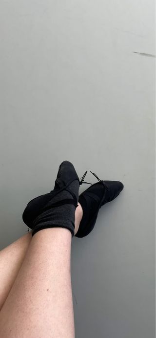 Zapatillas Ballet Negras Talla 40-41