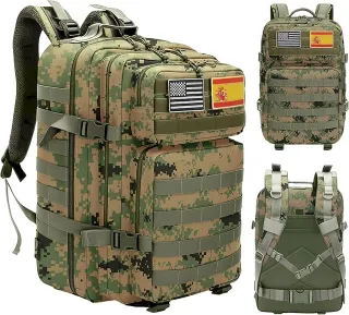 Mochila Táctica 50L Impermeable MOLLE