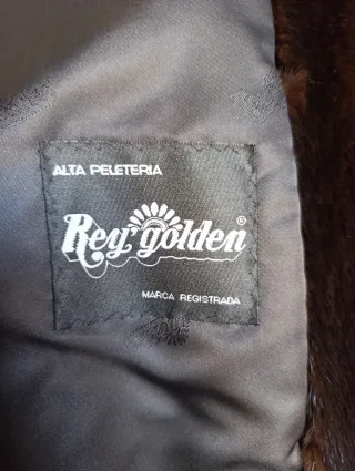 Abrigo de piel alta peletería