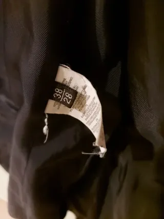 Chaqueta Massimo Dutti rayas azul marino