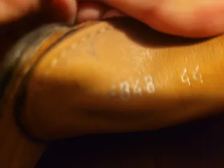 Zapatos de vestir de cuero para hombre