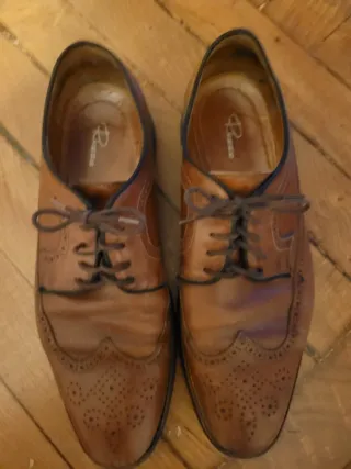 Zapatos de vestir de cuero para hombre