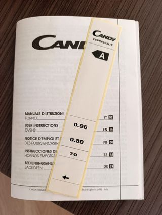 Horno Pirolítico Candy FCPK626XL/E