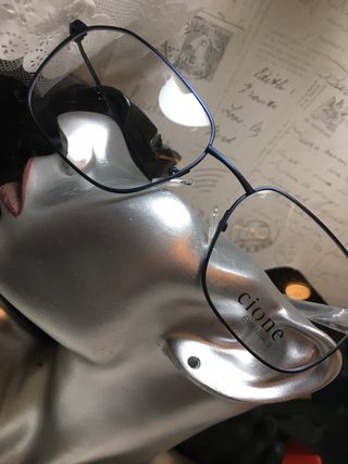 Monturas Gafas Cione EMMA Negro/Azul Nuevas