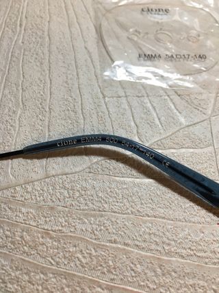 Monturas Gafas Cione EMMA Negro/Azul Nuevas