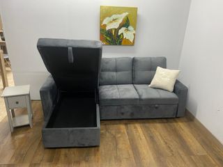 OFFERTA!!! Divano letto chaise longue con cassetto