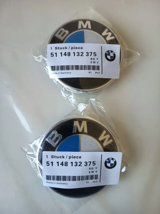 2 Emblemi BMW Cofano/Bagagliaio