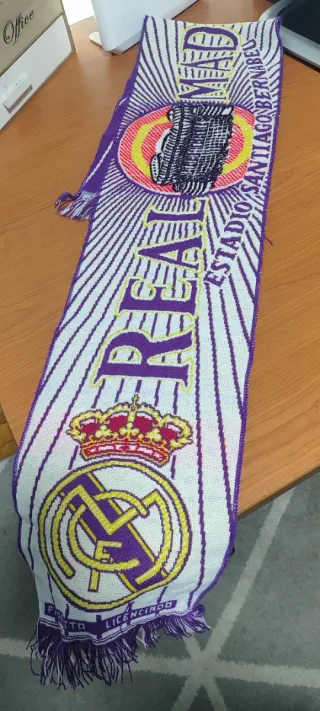 Bufanda Real Madrid Estadio Santiago Bernabéu
