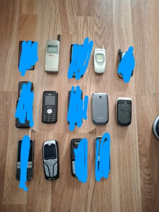 Lote móviles antiguos Samsung