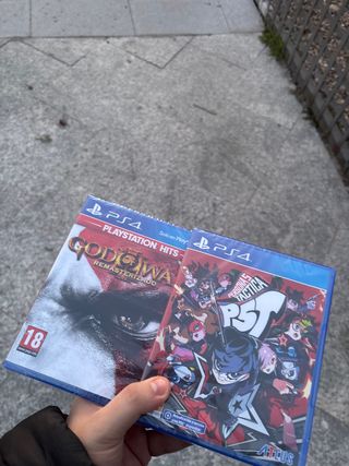 PS4: God of War Hits y Persona 5 PS4