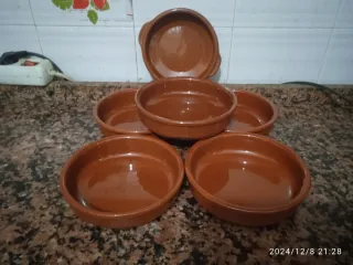 Cazuelitas de cerámica para tapas (Set de 10