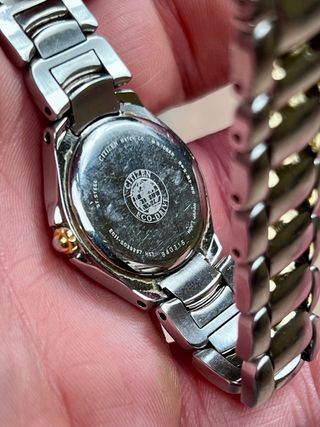 Citizen Eco-Drive Bicolor dorado y plateado