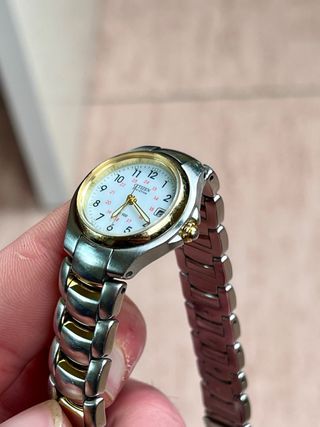 Citizen Eco-Drive Bicolor dorado y plateado