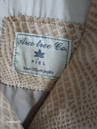 Chaqueta Piel Ovino Mujer Beige