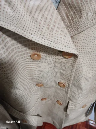 Chaqueta Piel Ovino Mujer Beige